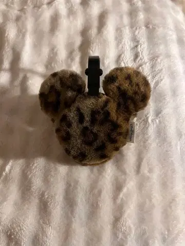 레오파드 무늬 귀도리