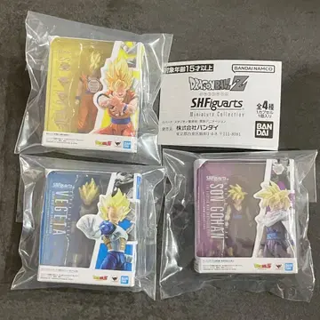 [ SALE ] 드래곤볼Z S.H.Figuarts 가챠가챠 3종 세트