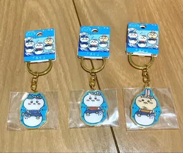 치이카와 (먼작귀) 지역 한정 야마구치현 키링 3종 세트