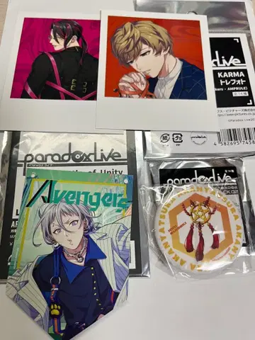paradox live 파라독스 라이브 캐릭터 굿즈 세트