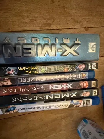 X-MEN 블루레이 세트 6작품