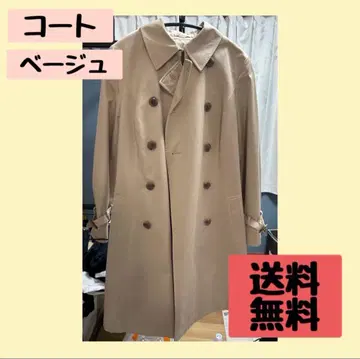 트렌치코트 프리 사이즈 여성용 베이지 코트