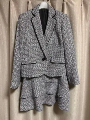 트위드 스커트 수트 그레이 계열 17호