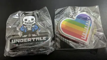 Undertale 10주년 콘서트 샌즈 엄브렐라 마커 무지개