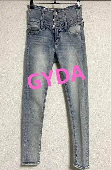 GYDA 백 크로스 하이웨스트 스키니 데님 XS