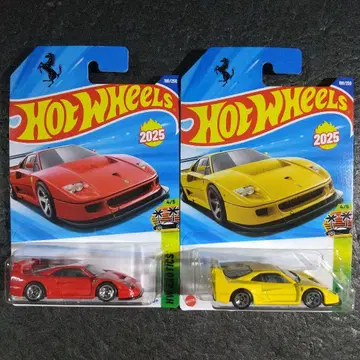 핫휠 [ 페라리 F40 네이비 ] 2대 세트