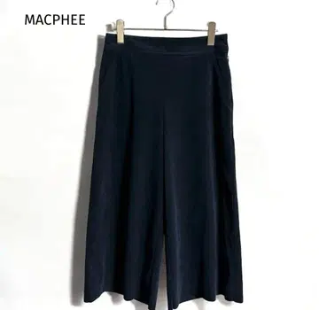 맥피 MACPHEE 스웨이드 팬츠 네이비 34 투모로우랜드