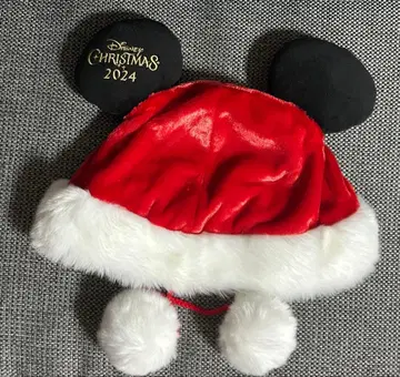 디즈니 크리스마스 2024 팬캡 산타 모자 미키