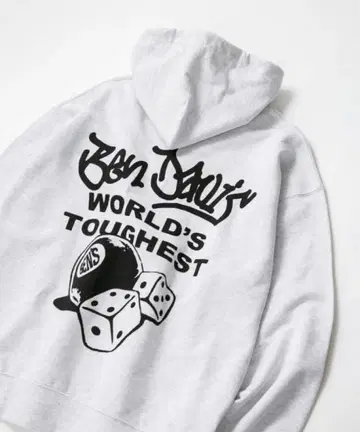 Ben Davis 그레이 집업 후드티