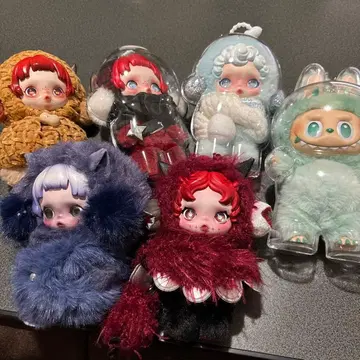 팝마트 키링 스컬팬더 러브브 세트 판매