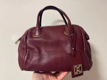 COCCINELLE 버건디 핸드백