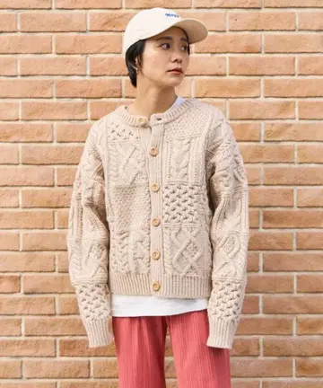 피셔맨 2WAY 숏 가디건