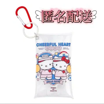 [ 익명 배송 ] 산리오 이세탄 에뚜왈 헬로키티 클리어 파우치 1개