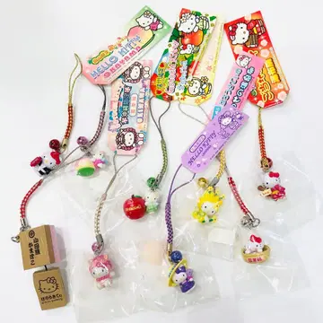 산리오 헬로키티 매듭 스트랩 모음 레어 물건 있음