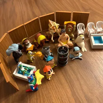 사우나 가챠가챠 피규어 세트