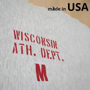 [ 90s 자수 택 ] 레어 3단 얼룩 프린트 스텐실풍 리버스 위브