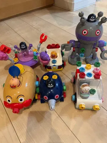 호빵맨 나사나사 시리즈 6세트