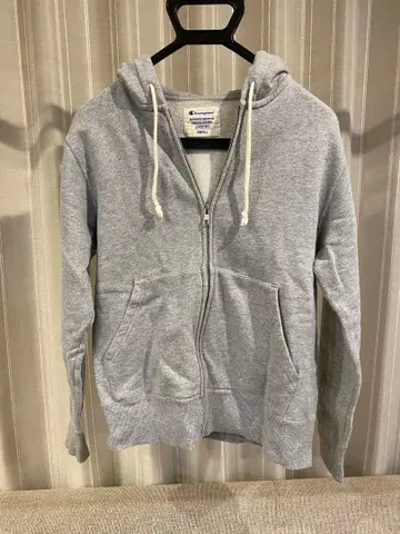 Champion 챔피온 집업 후드티 그레이 S 사이즈