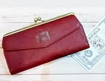 와치필드 천연 가죽 장지갑 가마구치 보르도