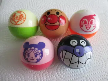 호빵맨 쿠루코로 타워 볼만 5개 세트