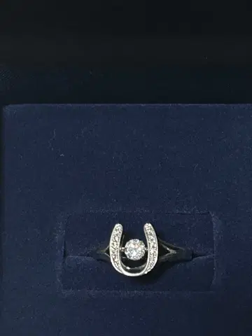 크로스포 댄싱스톤링 SV925 말발굽 모티브 QVC 일본제