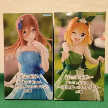 5등분의 신부 파스텔 드레스 나카노 미쿠 네잎 Trio-Try-iT