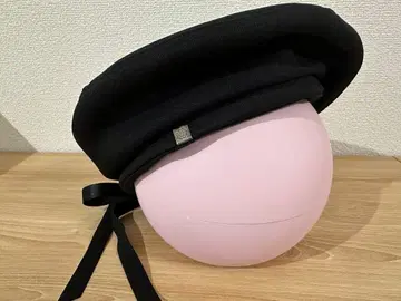 카시라 베레모 블랙 리본