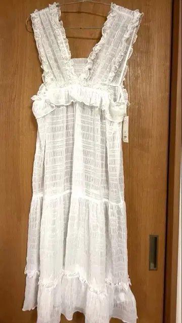 메리제니 튤 프릴 레이어드 원피스