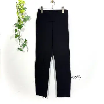 AP STUDIO 미각 스트레치 슬림 레깅스 팬츠 블랙 38