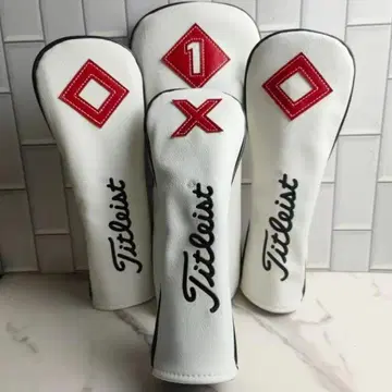 Titleist 골프헤드커버 4개 세트