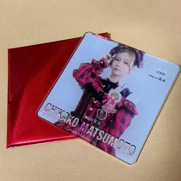 SKE48 의상전 마츠모토 치카 아크릴 코스터