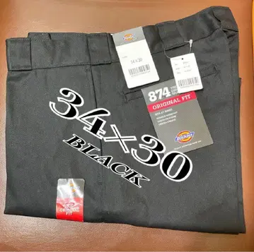 디키즈 Dickies 오리지널 874 워크 팬츠 블랙