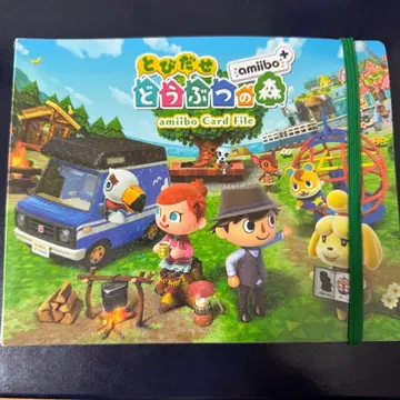 튀어나와요 동물의숲 amiibo+ 카드 파일 캐릭터 파페 카드 6장