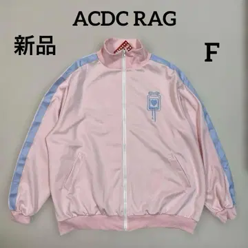 새상품 ACDC RAG 수혈 자켓 트랙 자켓 핑크