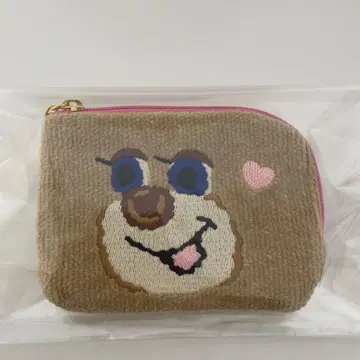 러브러리 도업 테디걸 L자 파우치 러브러리 바이 페이러