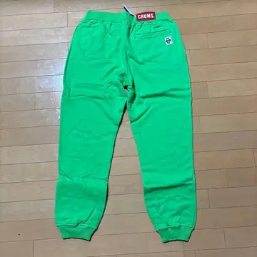 CHUMS 조거 팬츠 L 프레쉬 그린