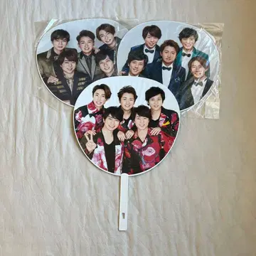 아라시 ARASHI 카운트다운 콘서트 부채 세트