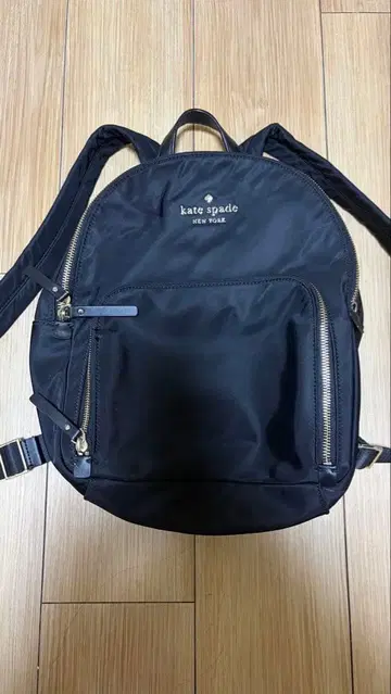 kate spade 블랙 백팩 나일론