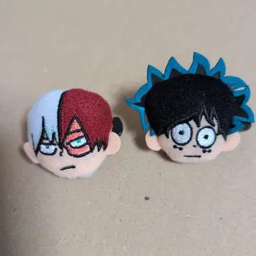 나의 히어로 아카데미아 토도로키 쇼토 미도리야 이즈쿠 배지 세트