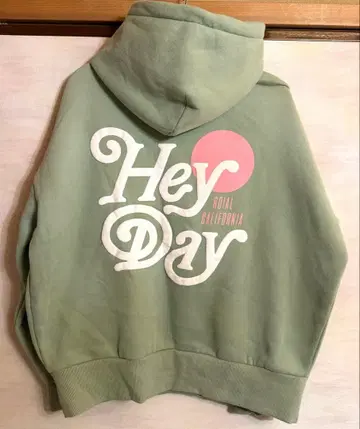 [ 새상품 ] roial 후드티 그린