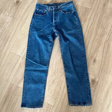 Levi's 501 스트레이트 데님 블루