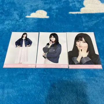 노기자카46 생사진 이케다 에이사 컴프 2024 march 데님 자켓