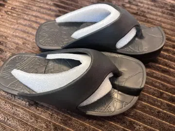 여성용 M 이지 샌들 블랙