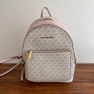 MICHAEL KORS 핑크 베이지 백팩
