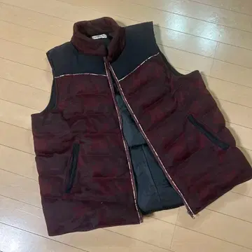 카라쿠리타마시 베스트 XXL 크림슨