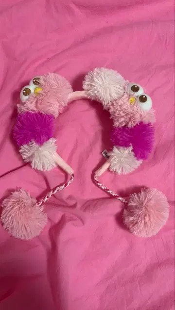 폼폼 포함 캐릭터 머리띠