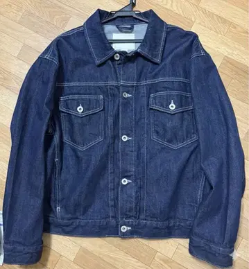 ZARA 다크 블루 데님 자켓 M