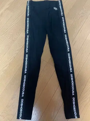 GYDA 사이드 라인 로고 레깅스 스키니 팬츠