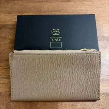 작고 얇은 장지갑 UNO ver.2 노블레사 카프레더 토프