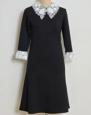 tocco closet 7부 소매 원피스 블랙